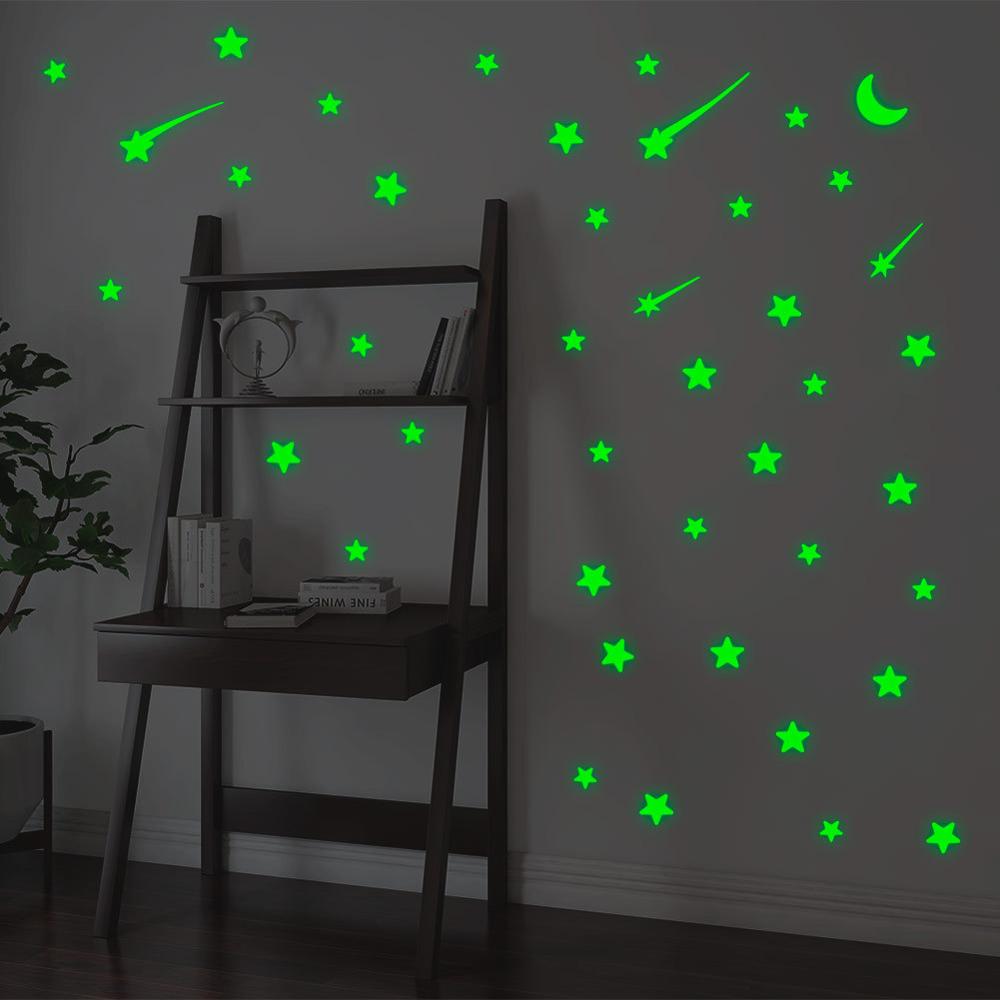 Wallstickers værelse dekoration soveværelse indretning til boligtilbehør bolig til børn estrellas brillan en la oscuridad naklejki