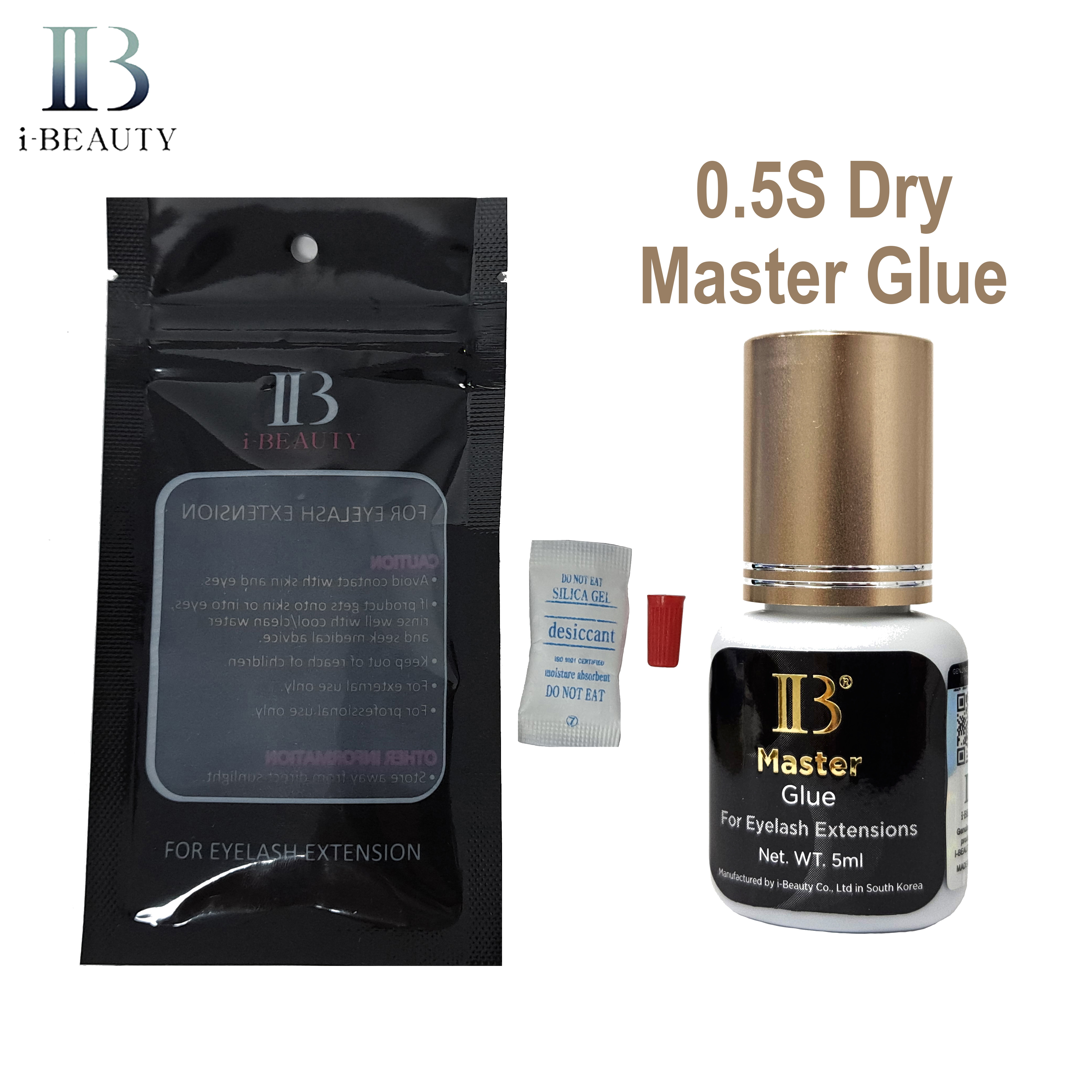 Colle pour extensions de cils, , i-beauty IB Ultra super colle Master/EXPERT, colle individuelle pour extensions de cils à séchage rapide: Fauve