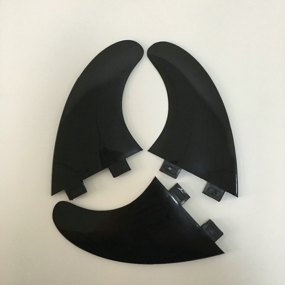 TPU Soft Plastic Surfboard Fin FCS/Future Base Sorf Fins Black Future FCS Plastic Soft Fin Flexible Tri Fins 3pc/set
