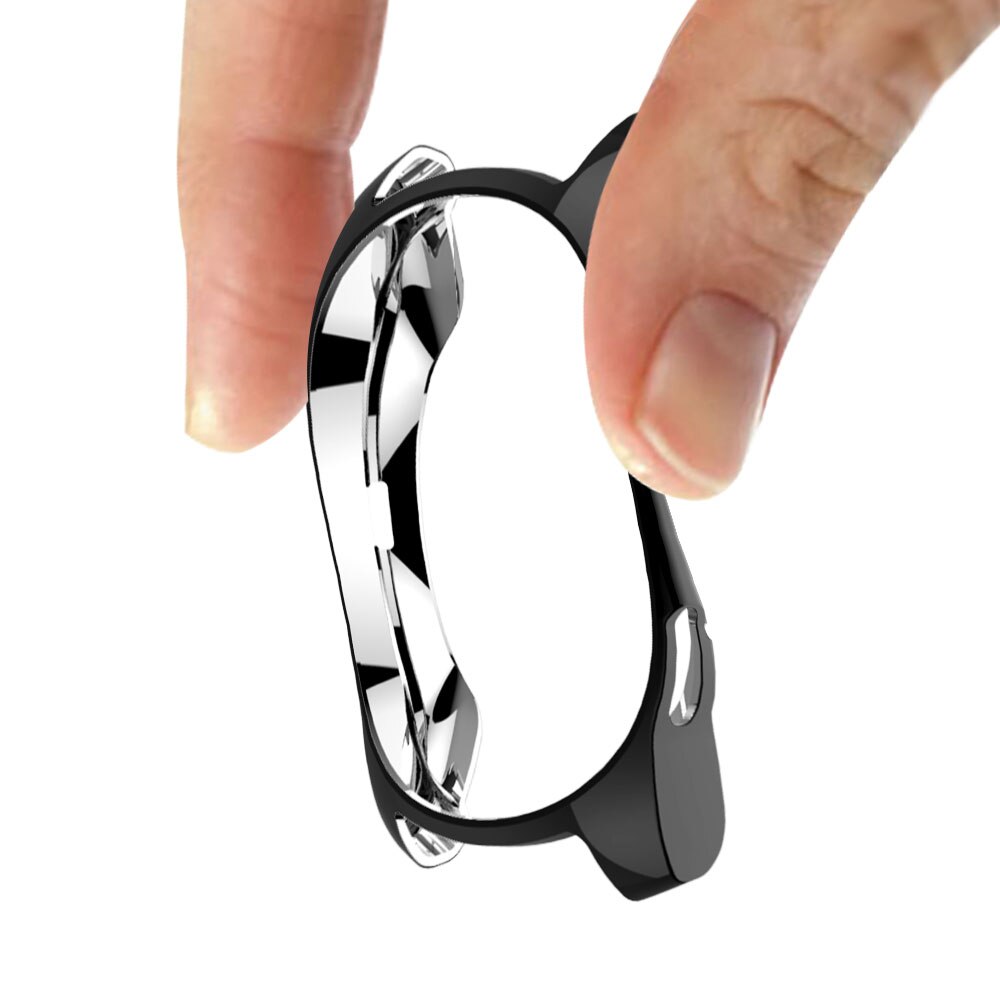 Capinha para samsung gear s3 frontier galaxy watch 46mm tpu macio all-around capa protetora para pára-choques caso quadro bordas ao redor
