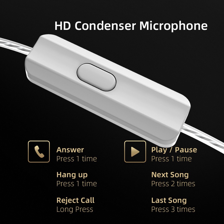 KZ ZEX Metal In-Ear Koptelefoon - Elektrostatische Dynamische Hi-Fi Stereo Bas Muziek Oordopjes met Mic