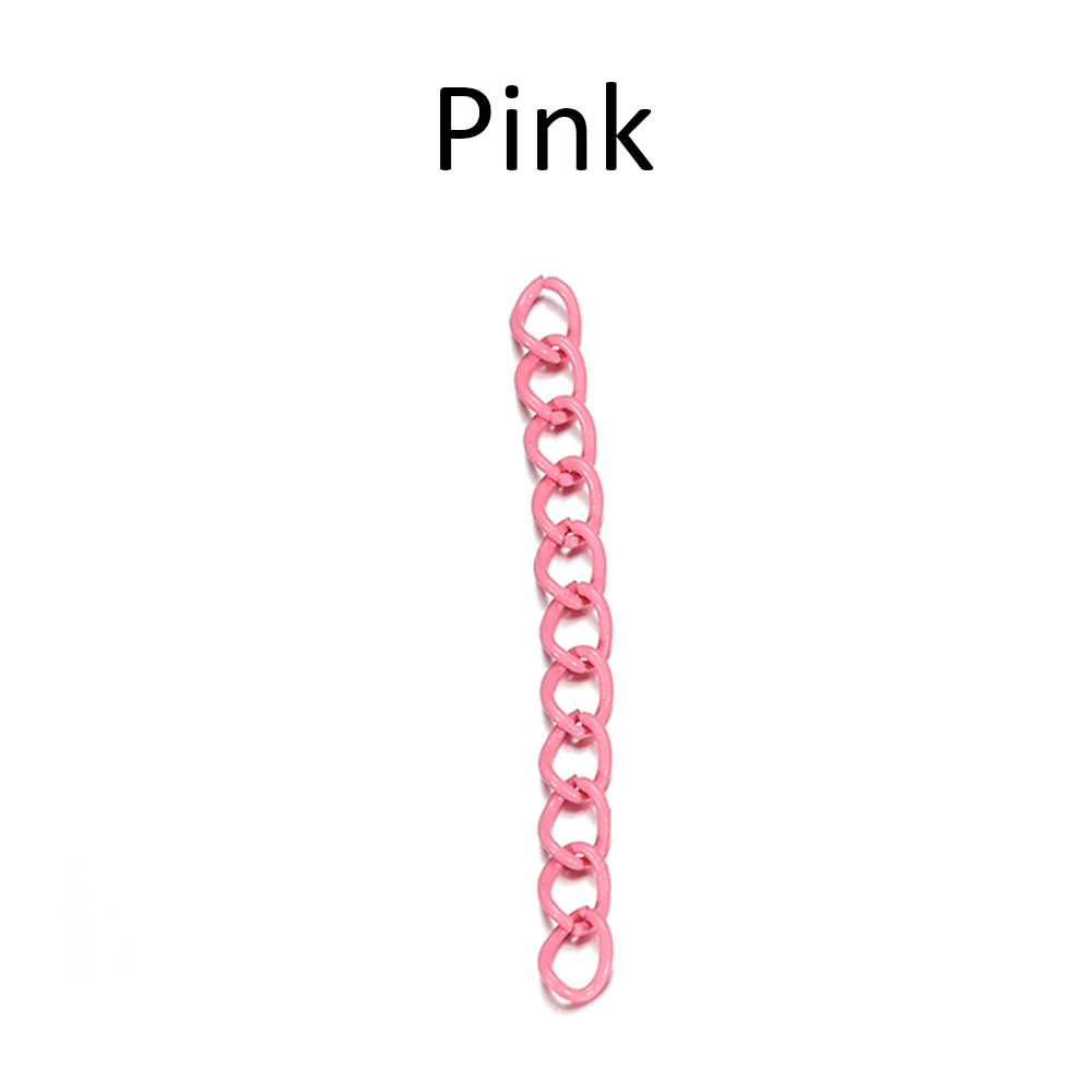 30 stücke 4,5 cm Bunte Halskette Verlängerung Kette Groß Armband Erweiterte Ketten Schwanz Extender Für DIY Schmuck Machen Lieferungen