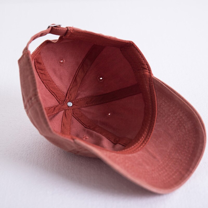 Lente Zomer katoen Gewassen Baseball Cap Mannen Vrouwen doen oude retro stijl Outdoor Zonnescherm Hoed Casual effen kleur baseball cap