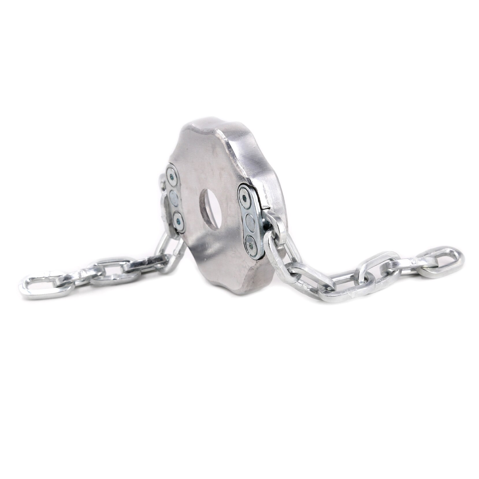 Mangan Stahl Spule Kette Rasenmäher Garten Brushcutter Klinge Ersatz Gras Trimmer Kopf mit Ausreichend Haltbarkeit