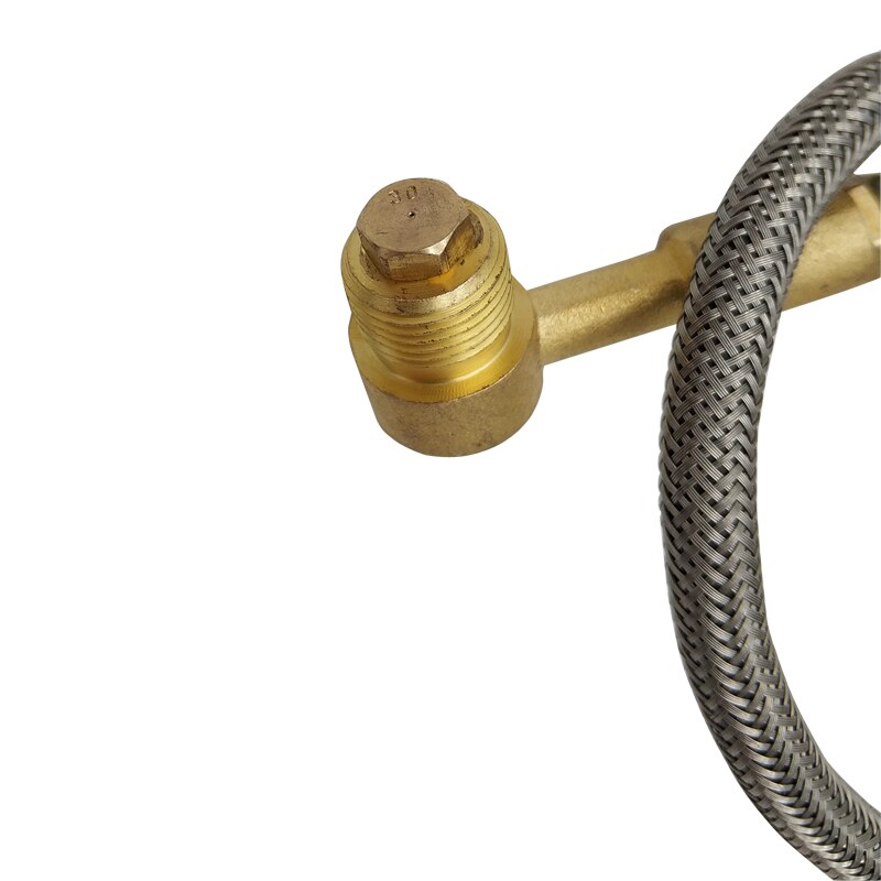 Earth Star Outdoor camping stove regulator valve with elbow and nozzle 0.3mm length 45cm