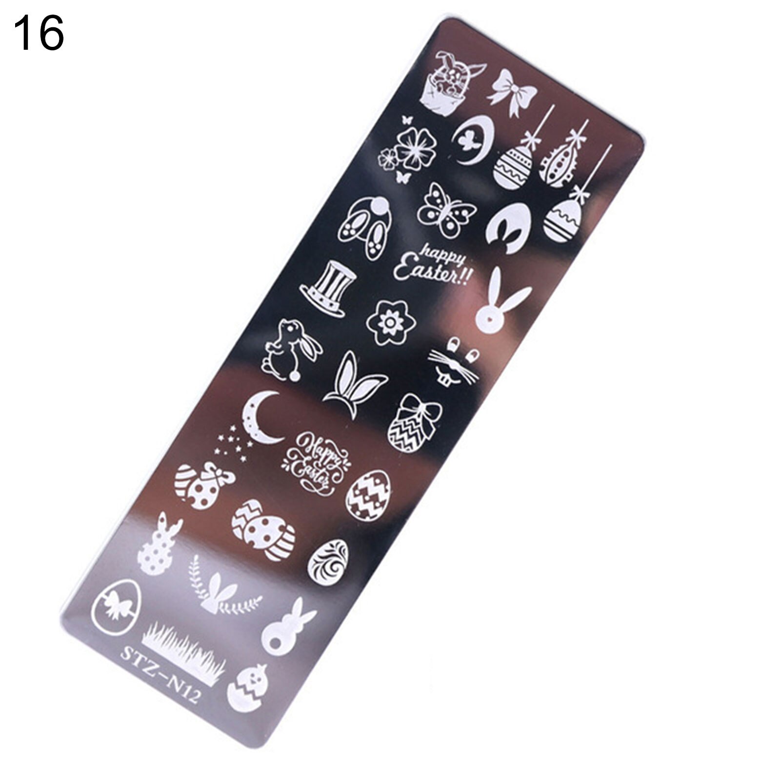 Accessoires pour ongles, tampon à tête Double face, polissage, peinture, dessin, manucure, stylo, outil de Nail Art,: 16