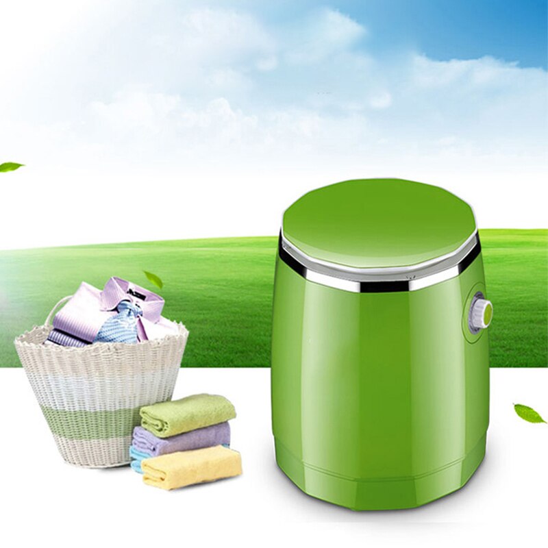 Small Mini Washing Mchine 220V Double Layer Drum Monocular Semi-automatic Spin Dry Baby Clothes Sock Washer Household Appliances