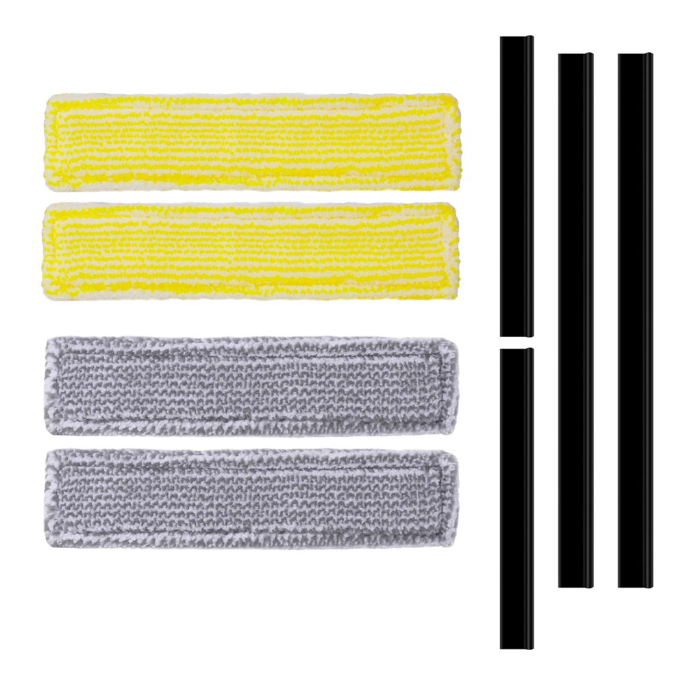 Voor Karcher WV2 WV5 Venster Stofzuiger Wasbare Mop Doek Onderdelen Glas Schone Vodden Rubberen Strip Veeg Glazenwasser: Licht Groen