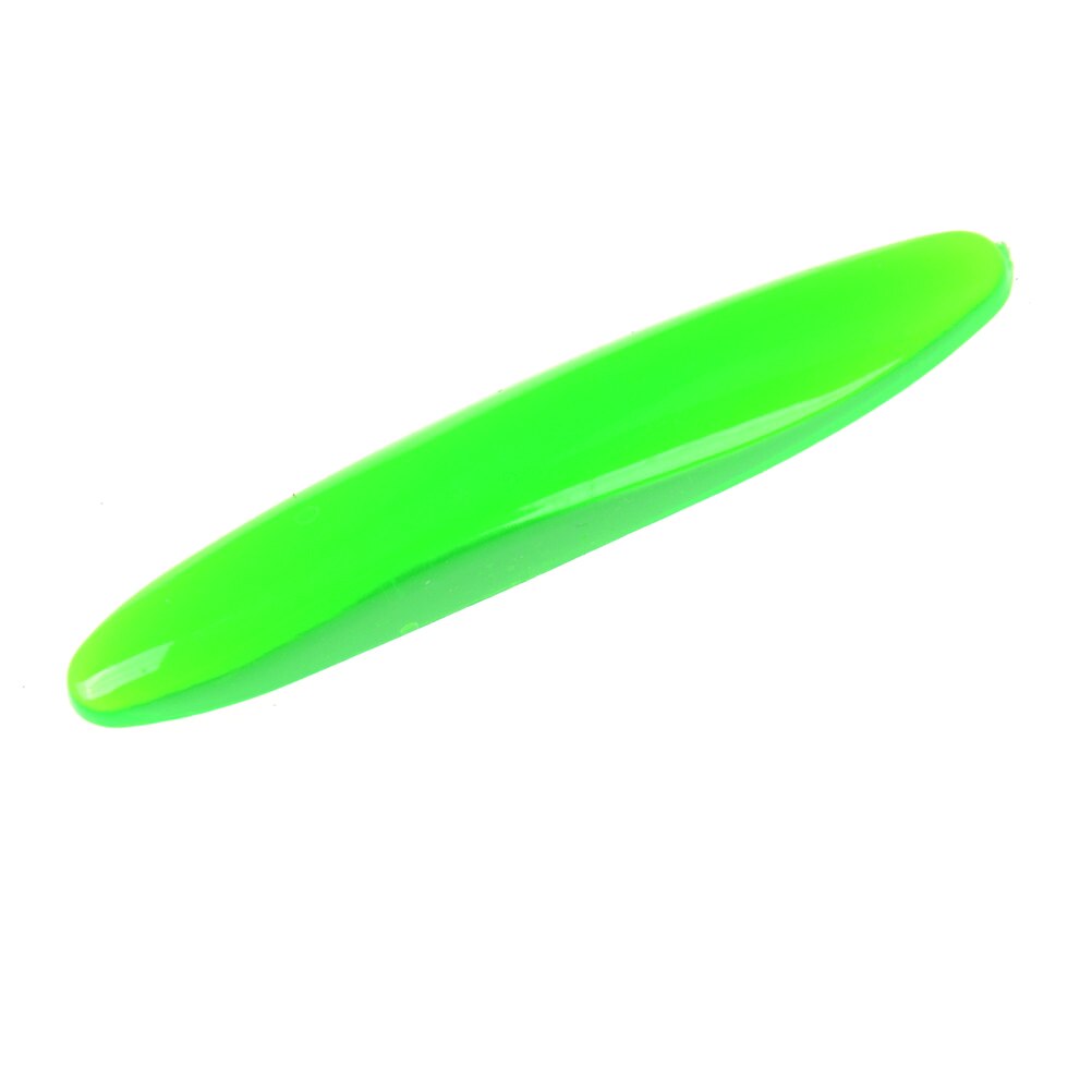 Kunstnerisk rattleback magi chembongo filosofisk legetøj plast håndstørrelse plast legetøj: Grøn