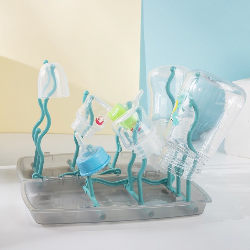 Égouttoir à bouteilles de bébé, support de séchage, pour le nettoyage des biberons, outils de rangement