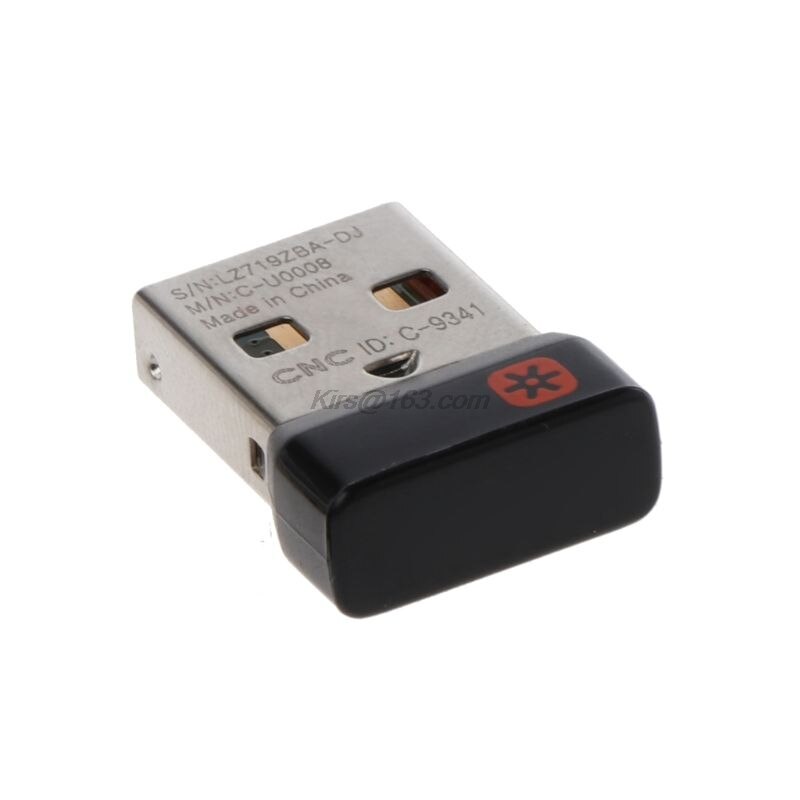 Receptor Dongle inalámbrico, adaptador USB unificador para logitech Mouse, teclado, conectar 6 dispositivos para MX M905, M950, M505, M510, M525, Etc.
