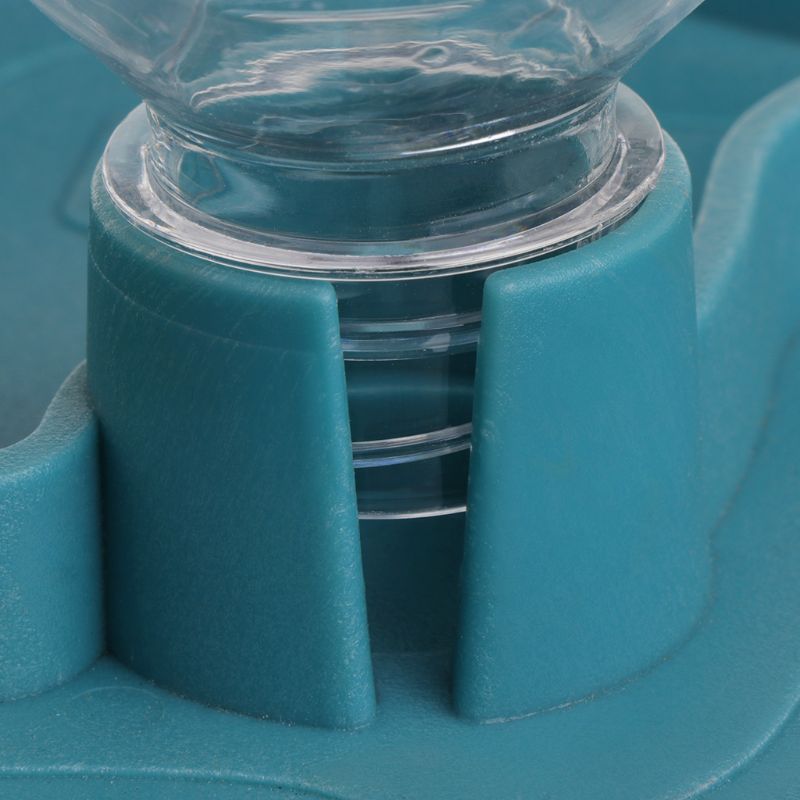 Reptile Feeder 2 in 1 Automatic Water Food Feeding Plate Lizard Turtle Dispenser Food water separative