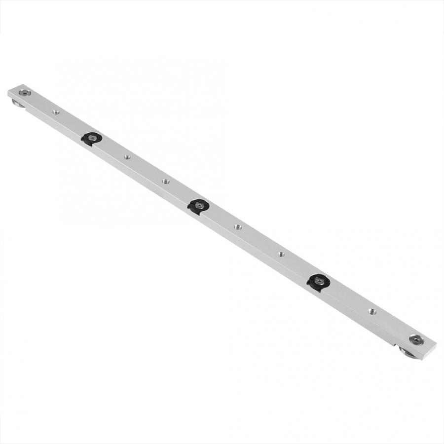1Pcs 30cm/45cm Universale In Lega di Alluminio T-track Mitra Bar Slider Tabella Seghe Calibro Asta lavorazione del legno Strumento Regolabile Scorrevole Corridore