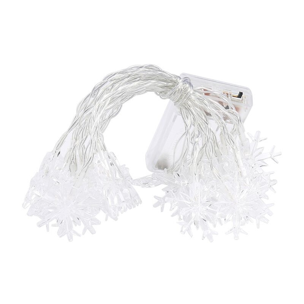 Christmas Decorations String Lights Waterproof 10/20/30leds Cherry Blossoms Peach Flower Fairy Garland for Tree Garden Fence