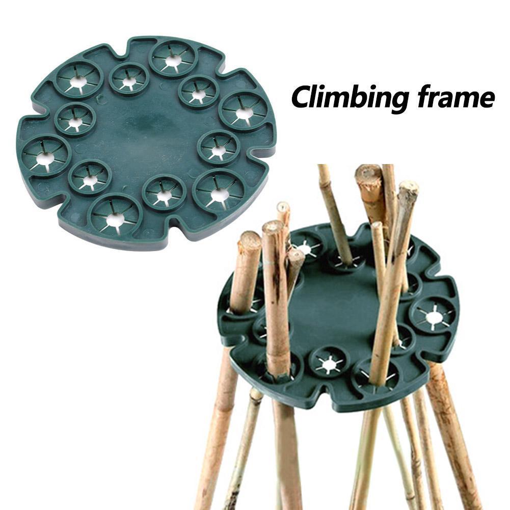 Garden Climbing Plant Support Peas Beans Fixed Frame Cane For Support Holder Wig-Wam Bamboo Climbing Stakes Plants V5C1