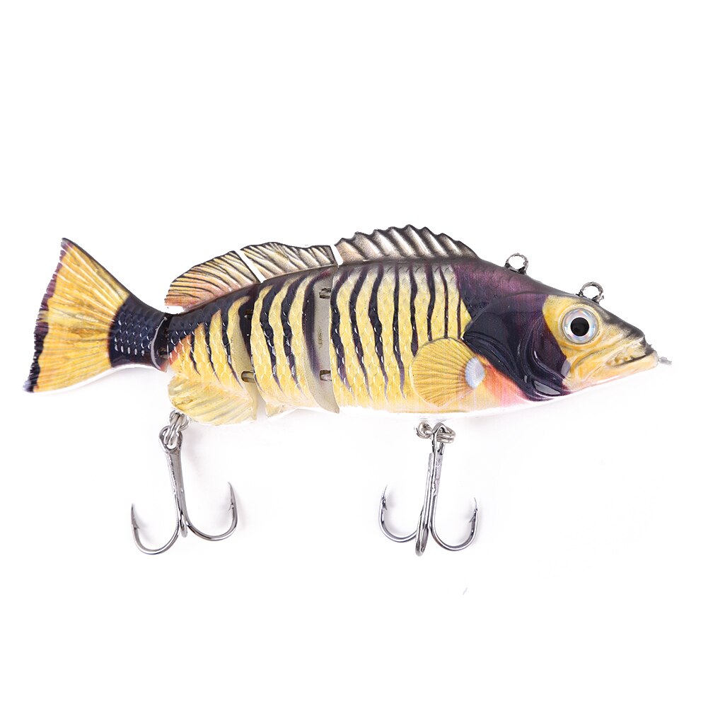 Robotic Fishing Lure Electric Wobbler Electronic Multi Jointed Bait 4 Segments Smart Auto Swimming Fishing Baits Tackle Access: 363