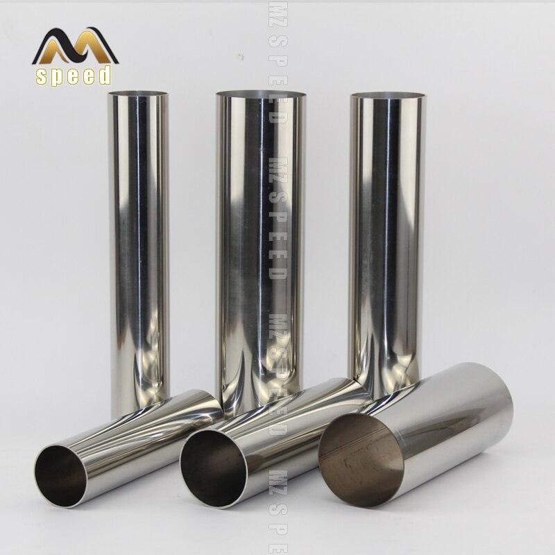 1Pcs 20mm-50cm long Universal Adjustable 2" 19MM-38MM stainless steel Piping straight kit Turbo Boost Intercooler Pipe