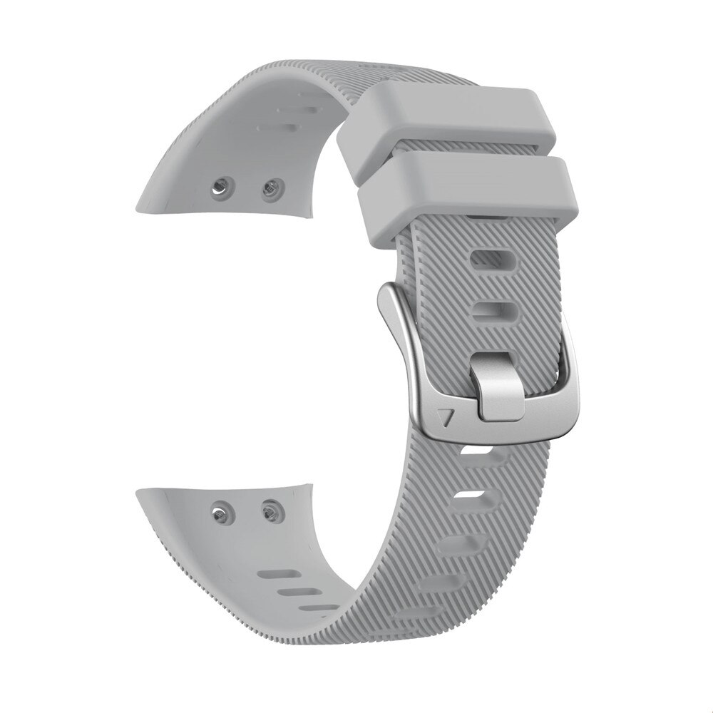Silikon dla Garmin Forerunner 45 S moda zespoły sport bransoletka zamienna watchband dla Garmin Forerunner 45 smart watchstrap: Szary / For forerunner 45
