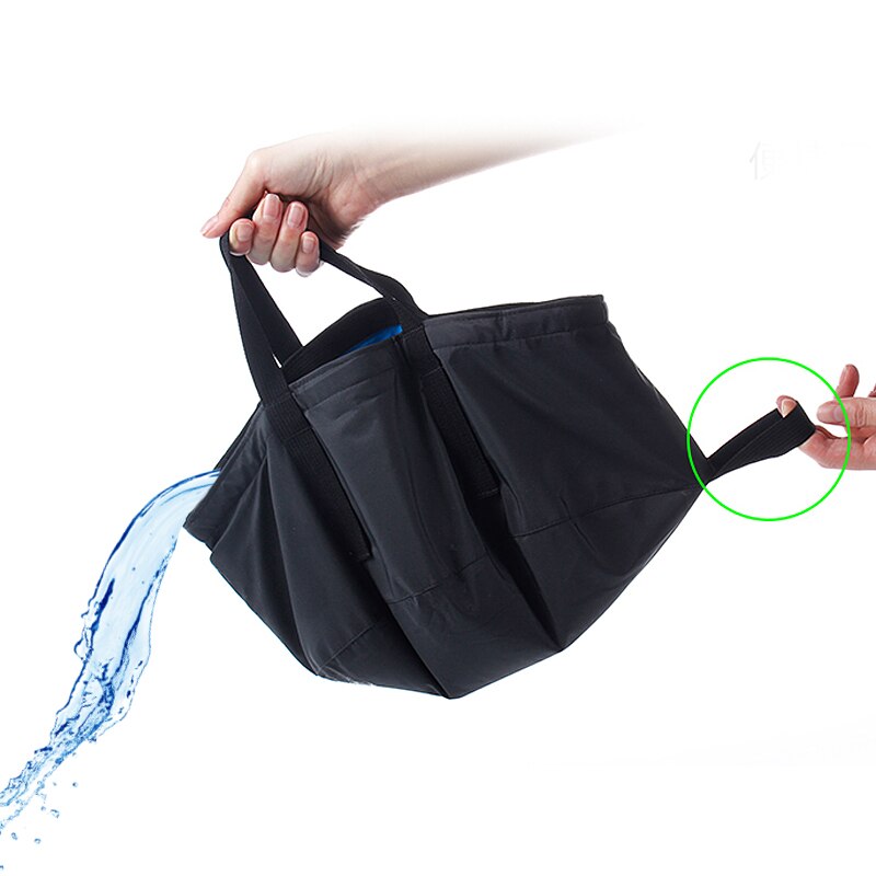 Travel Foldable Basin Camping Washbasin Water Bucket Folding Basin Foot Bath Bag Outdoor Luggage Packing Organizers Accessories