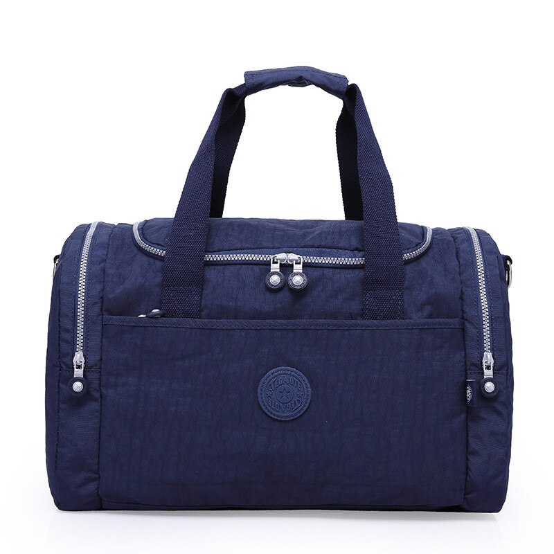 Delle Donne di modo Borse Da Viaggio Grande Capacità del Bagagliaio Impermeabile Duffle Bag Casual Borsoni Grande Week-End Viaggio Turistico Borsa: royal blue