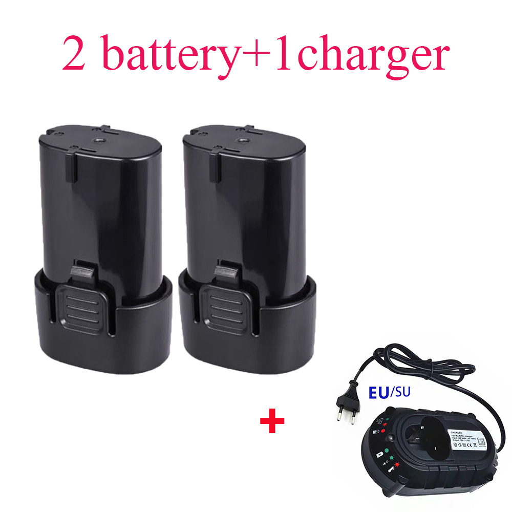 Electric Tool Battery For Makita 7.2V 3000mah BL7010 BL0715 DF010 DF012 DF022 7.2-4 194355-2 194356-3.: Brown