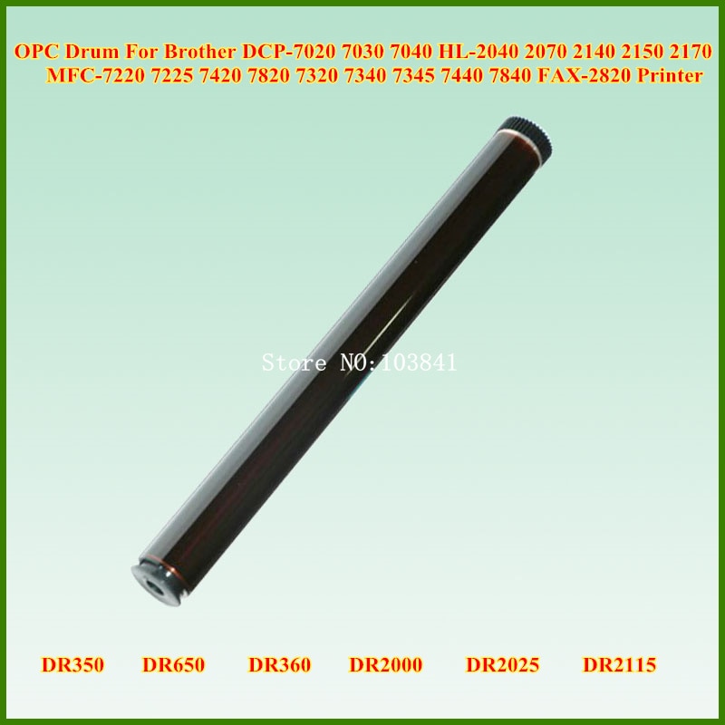 DR350 650 OPC Drum For Brother DCP 7020 7030 7040 HL 2040 2070 2140 2150 2170 MFC 7220 7225 7420 7820 7320 7340 7345 7440 7840