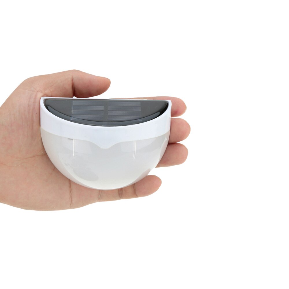 LIXADA Solar Power Wireless LED Lamp Wall Mount Light Sensor for Garden Gutter Fence Wall Roof Door Entrance Outdoor Use