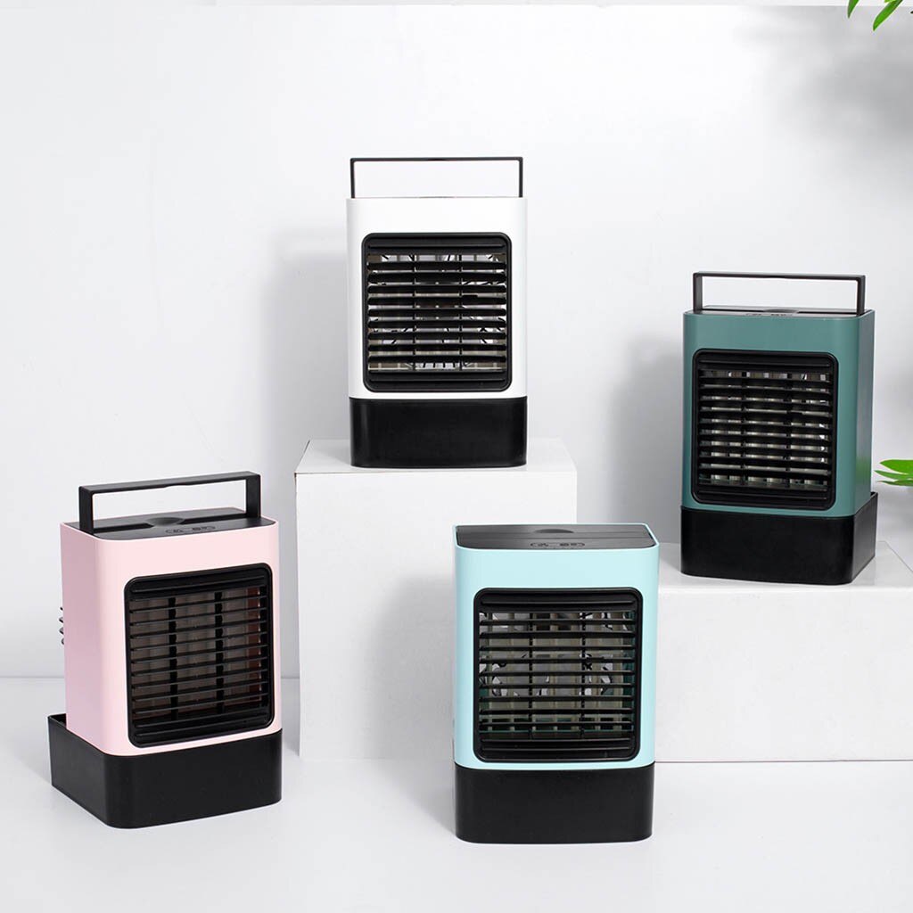 Mini Air Conditioner USB Charging Mini Portable Air Conditioning Fan Summer Air Cooler Home Office Refrigerator Cooler