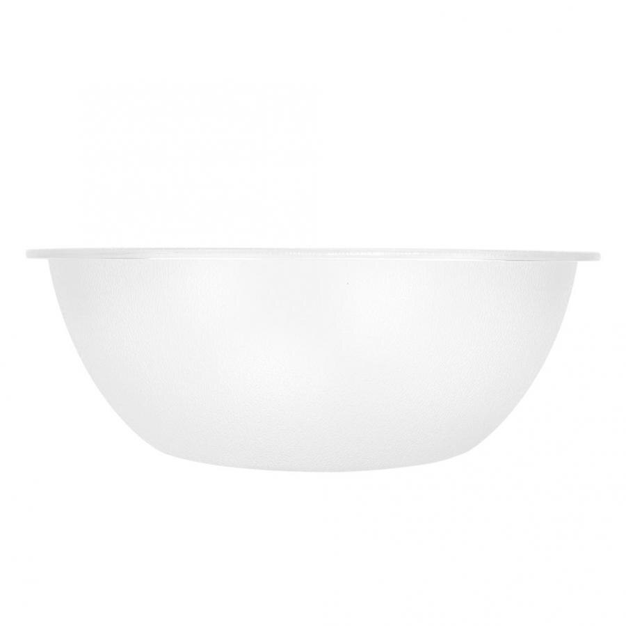 Store runde klare akryl serveringsskåle salat frugt buffet serverings beholdere fade service frugt tallerken skål
