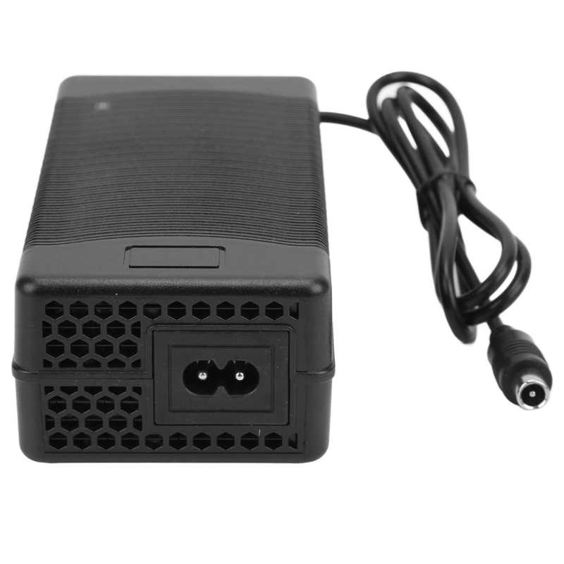 Electric Scooter Fast Charger Flame Retardant 42V 3A Electric Scooter Charger 100‑240V Double Panel Stable for Ninebot ES