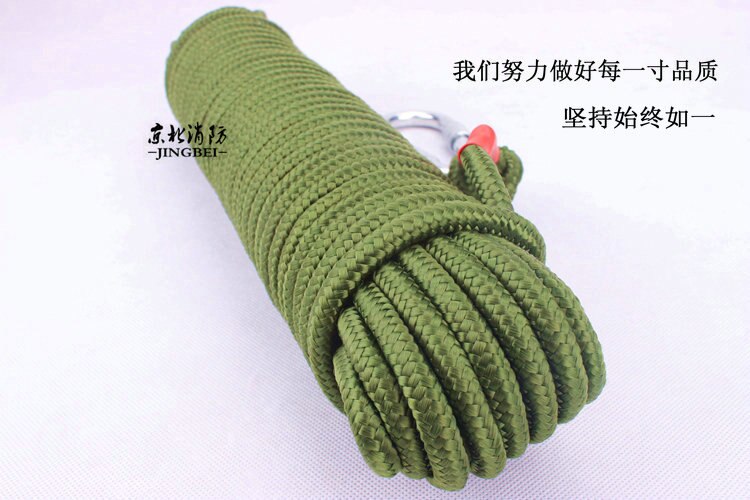 Paracord Durchmesser 8mm Grenze spannung 400 KG Enthält Stahldraht Seil Feuerseil Feuerleiter Mehreren längen provexyz