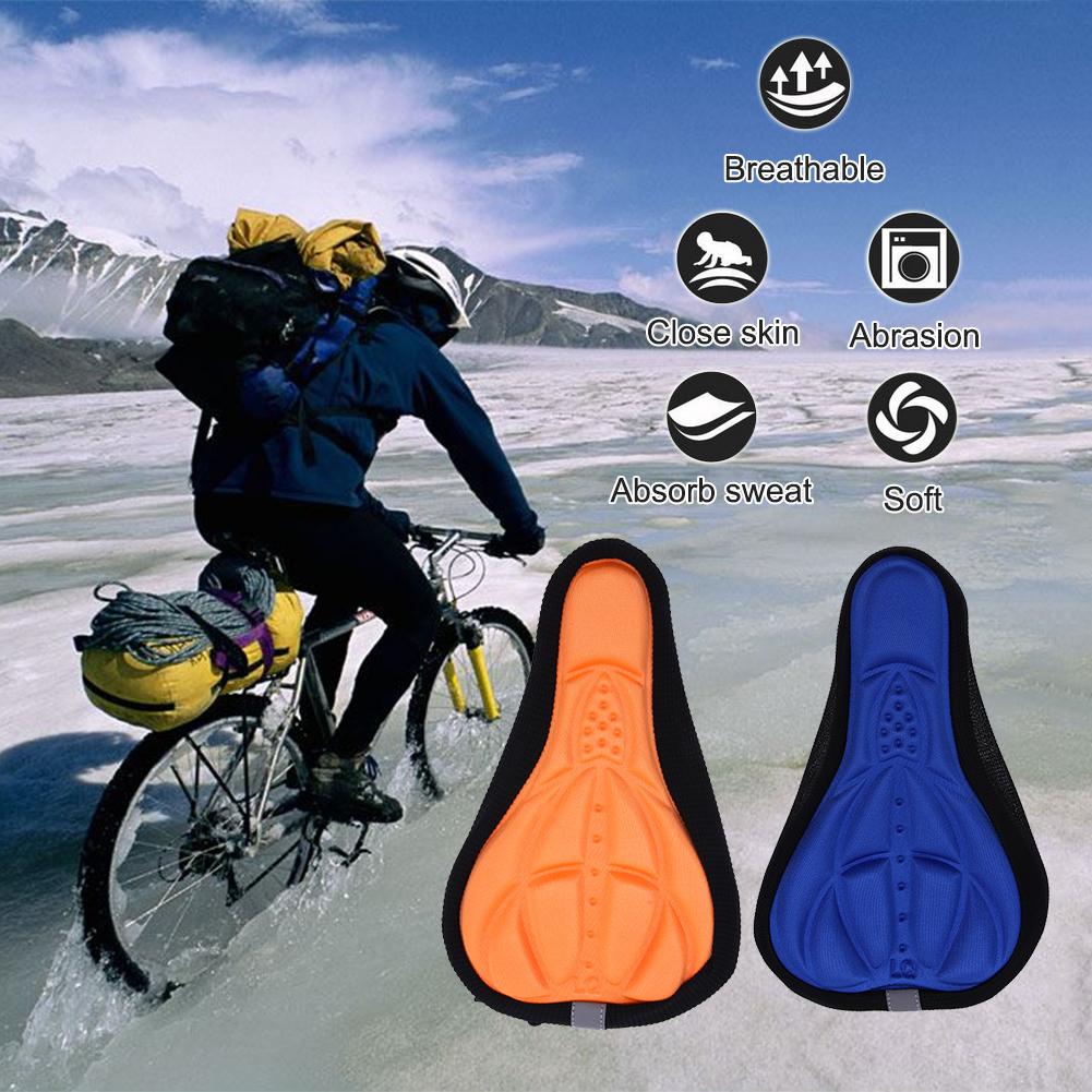 Mtb Mountainbike Fietsen Verdikte Extra Comfort Ultra Zachte Siliconen 3D Gel Bike Pad Kussenhoes Fietszadel Seat 4 kleuren