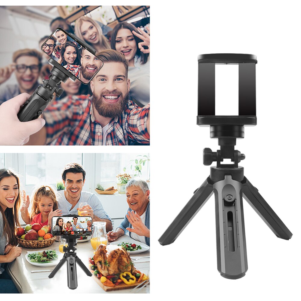 Flexible Mobile Phone Tripod Monopod Selfie Stick With Phone Clip For Smartphone Iphone XS SE Samsung S8 Xiaomi 10