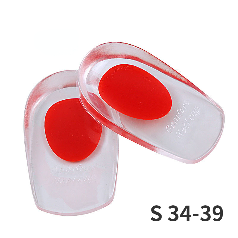 Vorlagen für Plantarfasziitis, für Männer und Frauen, orthopädische Einlegesohle, Fußgewölbeunterstützung, Höhe erhöhen, Silikon-Schuhpolster, stoßdämpfende Einsätze: Beige