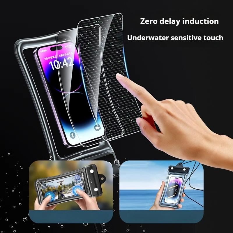 Waterproof Phone Bags Case Touch Screen Mobile Phone Cover with Lanyard Universal SmartPhone Cover Outdoor Swimming Diving 방수팩