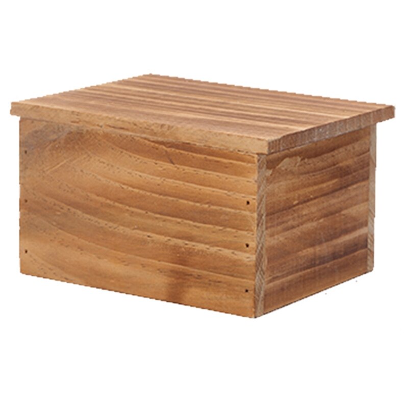 WallClassics - Hout - Verstopplaats In Een Boom - 100x100 Cm - 12 Mm Dik Foto Op Hout