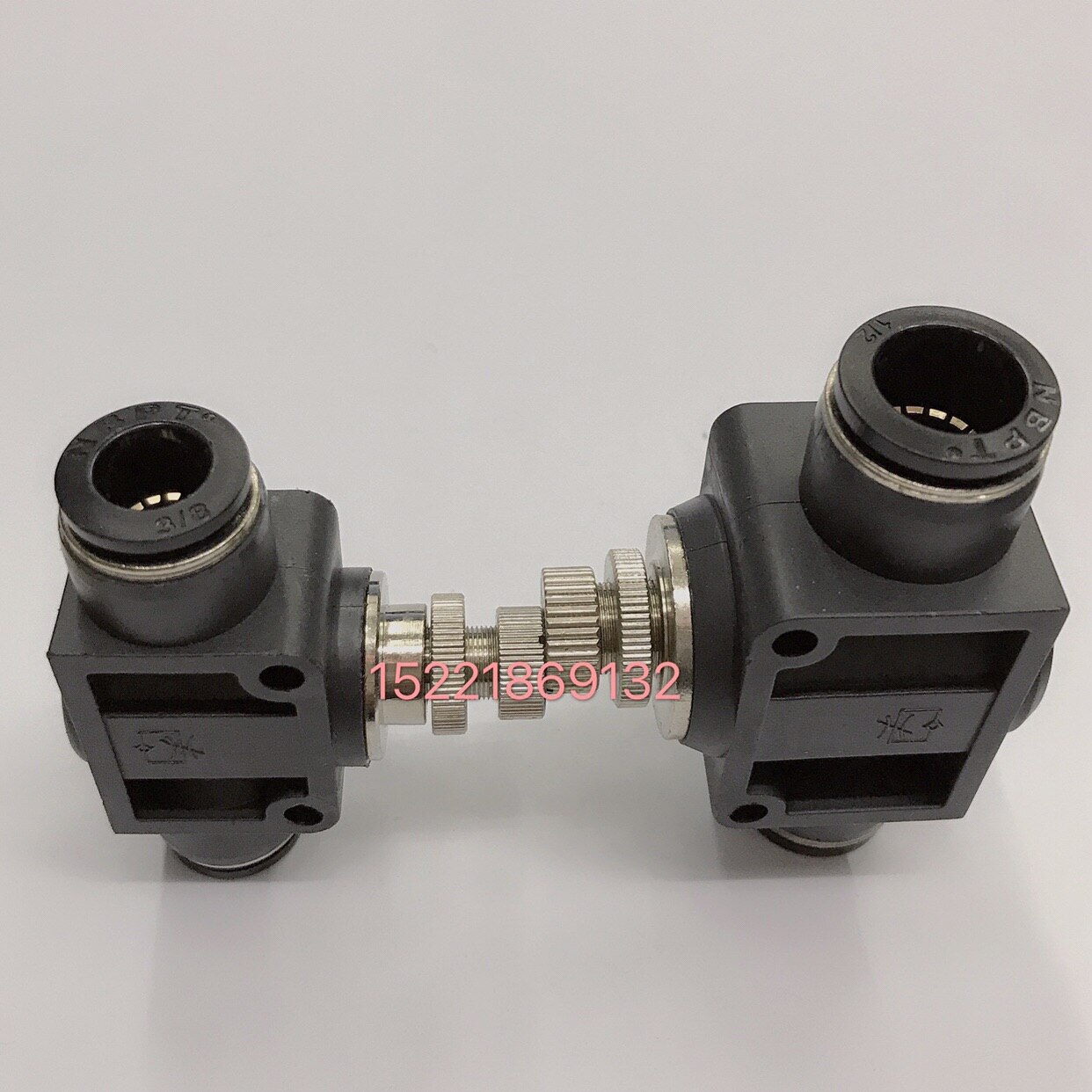 British system air pipe Quick adapter Flow control valve SCF1/4 pipeline speed regulating valve one-way throttle