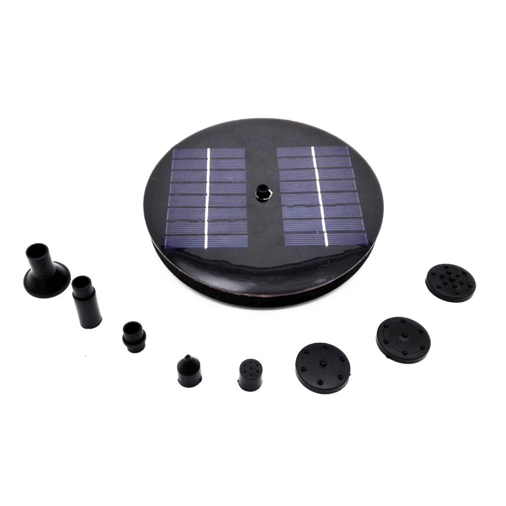 Mini Solar Fountain Garden Pool Pond Floating Water Fountain Outdoor Bird Bath Garden Bonsai Rockery Decor Fountain Fast Ship