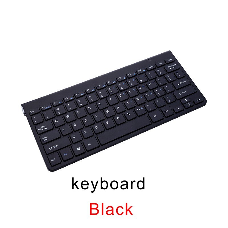 HXB Keyboard Mouse Wireless Keyboard and Mouse Combo MINI Ultra Slim Ergonomic Mouse Keyboard For Macbook Laptop PC Notebook MI: keyboard Black