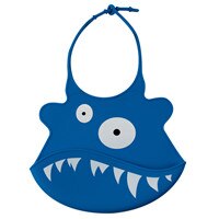 Leuke Pasgeboren Cartoon Waterdichte Schorten Baby Bibsdesign Slabbers Waterdichte Siliconen Voeden Baby Speeksel Handdoek 6 Kleuren: Dark Blue