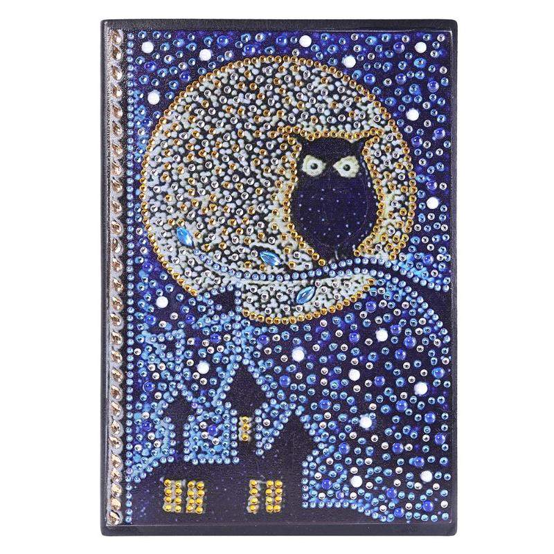 DIY Diamond Painting Notebook Special Shaped Diamond Vintage Animal Pattern 50 Pages A5 Painting Book Crafts Children