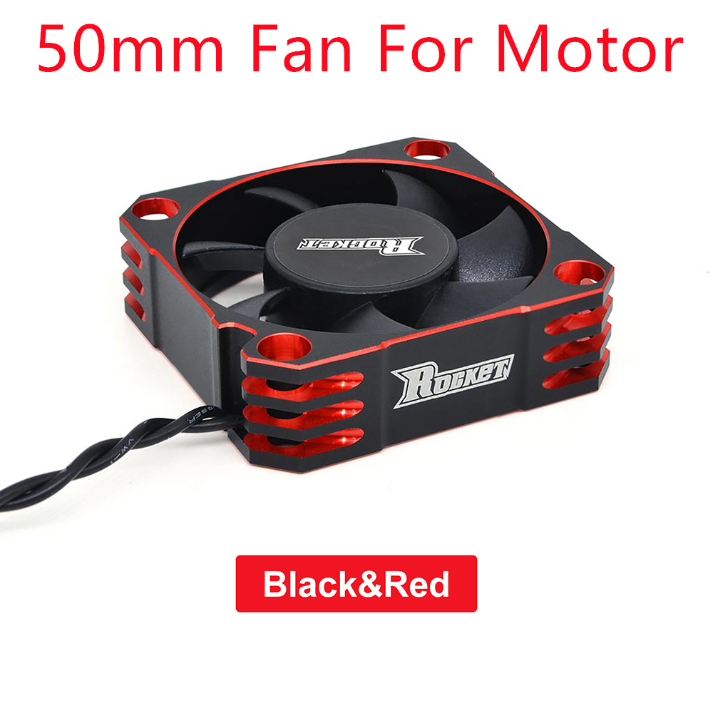 Rocket RC Fan 25mm 30mm 35mm 40mm 50mm SURPASS HOBBY Heat Dissipation Cooling Fan for for 1/10 1/8 RC Car Brushless Motor
