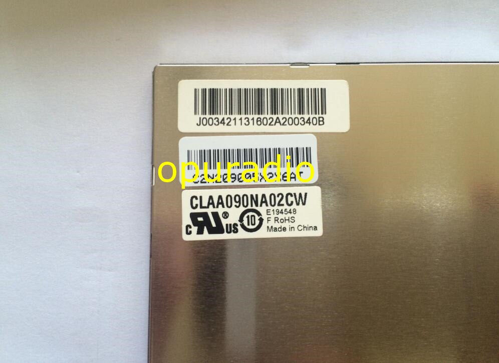Original 9inch LCD CLAA090NA02CW HD screen ,1024*600 for Car Navigation ,Tablet PC Display screen