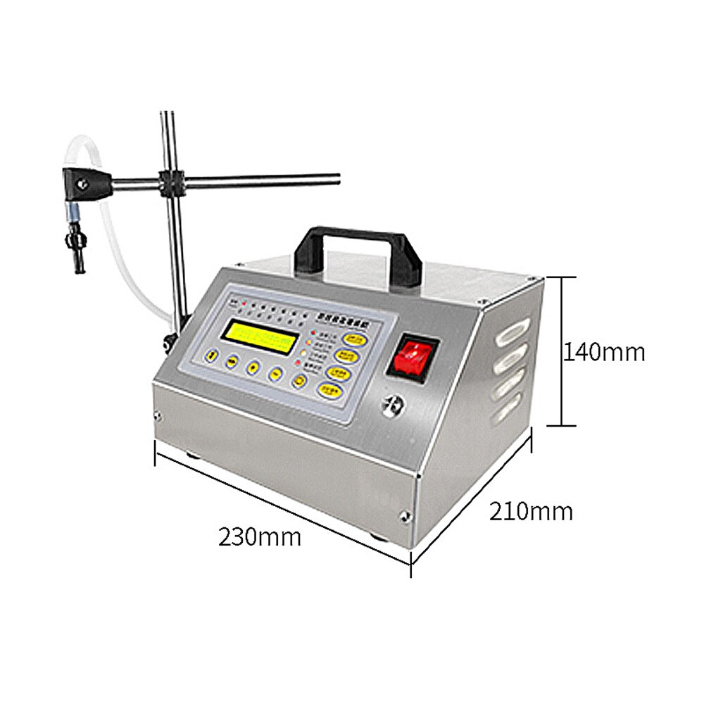 CNC liquid filling machine quantitative 2ML-3500ML 220V 30W