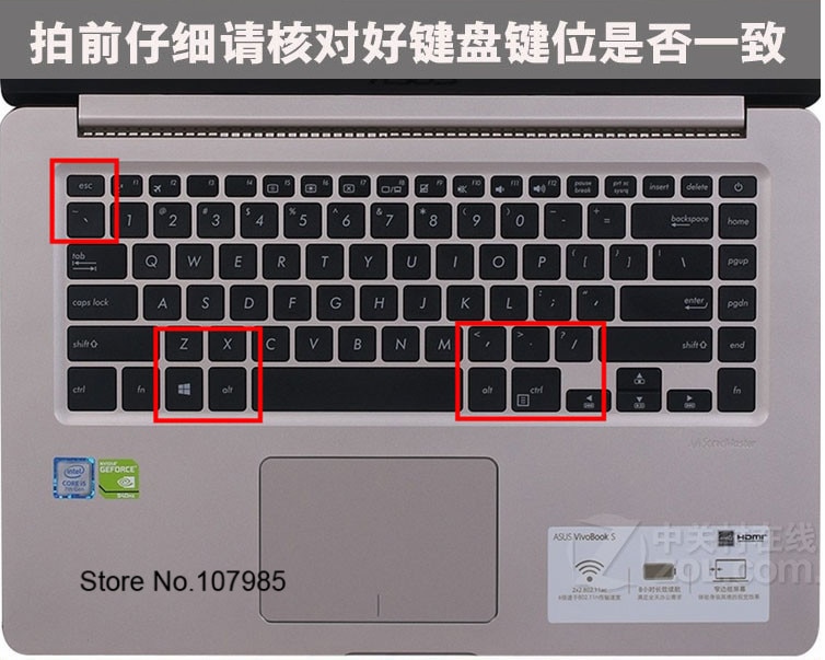 15 15.6" Clear TPU Laptop Keyboard Cover Protector skin For ASUS VivoBook 15 X505 X505BP X505B X505Z X505ZA X510U A505Z A510U