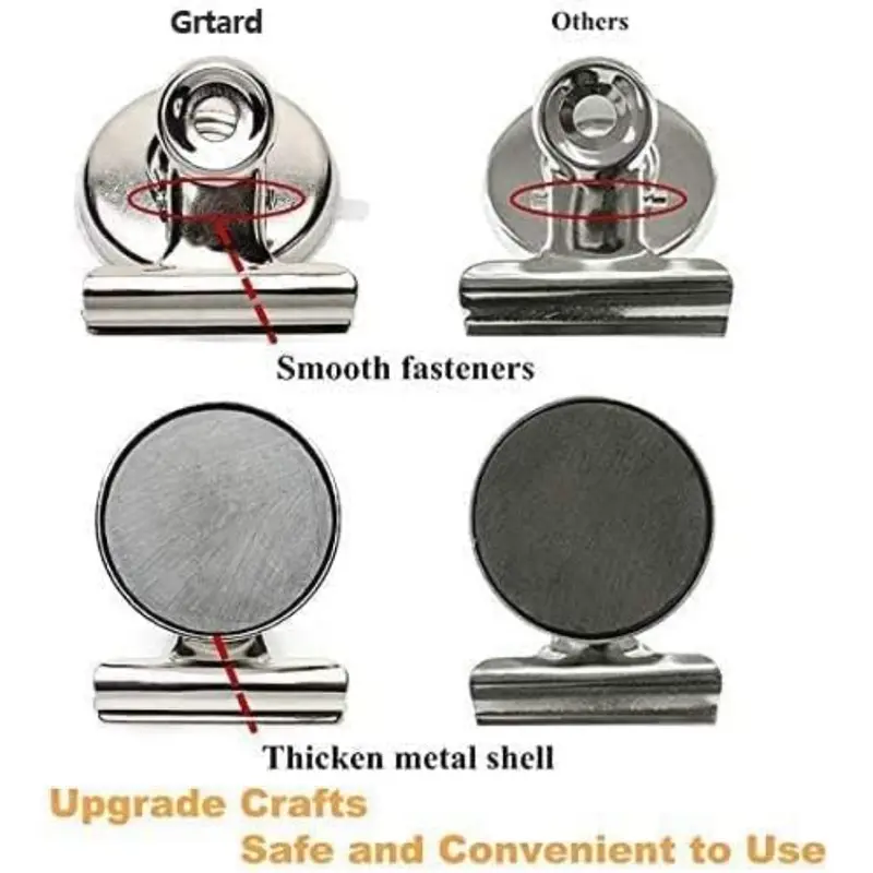 Refrigerator Magnets Fridge Magnetic Clips Heavy Duty, Fridge Magnet Clips, Clips Magnets For Fridge