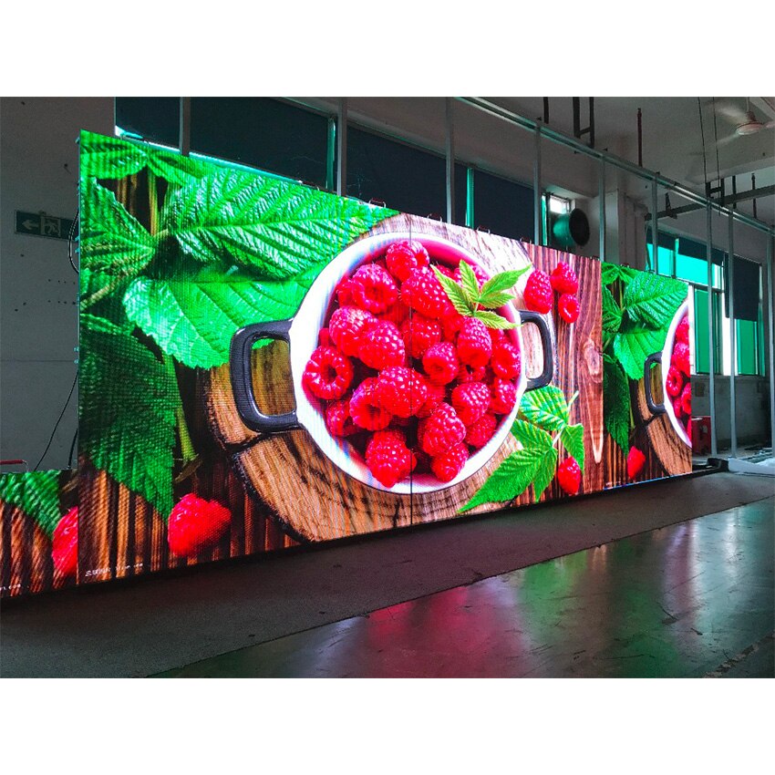 64x32 Pixels Panel 320x160mm Black LED Lamp P5 Indoor SMD2121 Full Color LED Module 1/16 Scan HD LED Panel