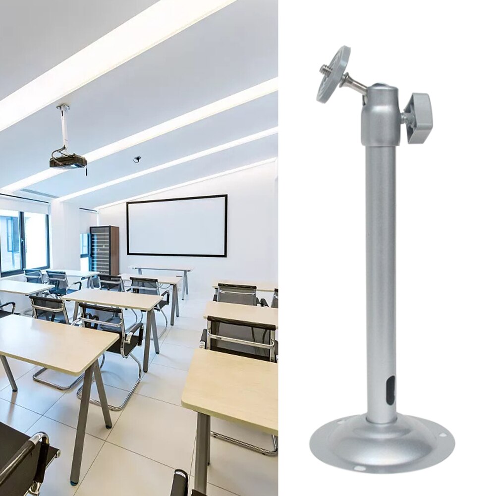 Strong Loading Adjustable Swivel Hanging Home Accessories Universal Mini Office Classroom Projector Bracket Ceiling Wall Mount