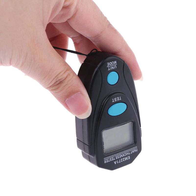 EM2271A Mini LCD Digital Automobile Thickness Gauge Car Paint Tester Display Thickness Coating Meter Testing Instrument