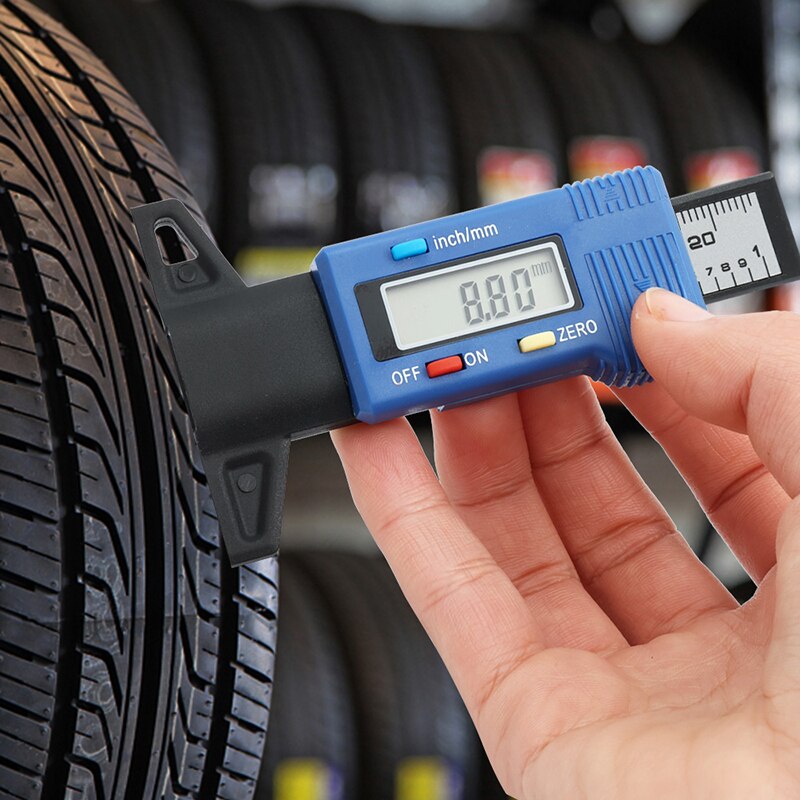 BEESCLOVER Auto Remblok Dikte Gauge Wear Meetinstrument Remblok Schaal